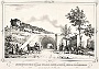 Intersecazione della strada postale colla rotaia Ferdinandea presso Busa di Vigonza. 1860.  (Oscar Mario Zatta)